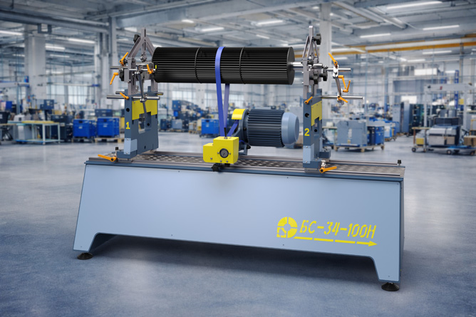 Balanssermasin ventilaatoritele BS-34-100H Balanssermasin ventilaatoritele BS-34-100H