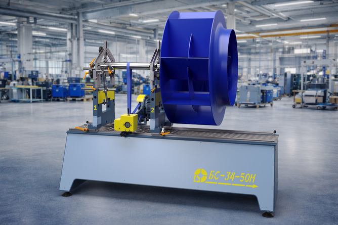 Balanssermasin ventilaatoritele BS-34-50H Balanssermasin ventilaatoritele BS-34-50H