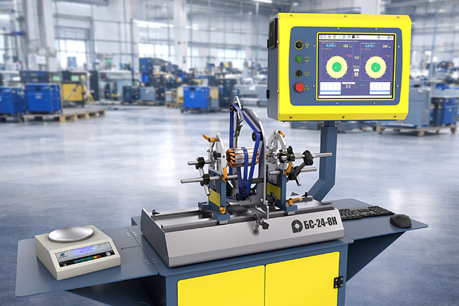 Balanssermasin elektrimootoritele BS-24-8H Balanssermasin elektrimootoritele BS-24-8H