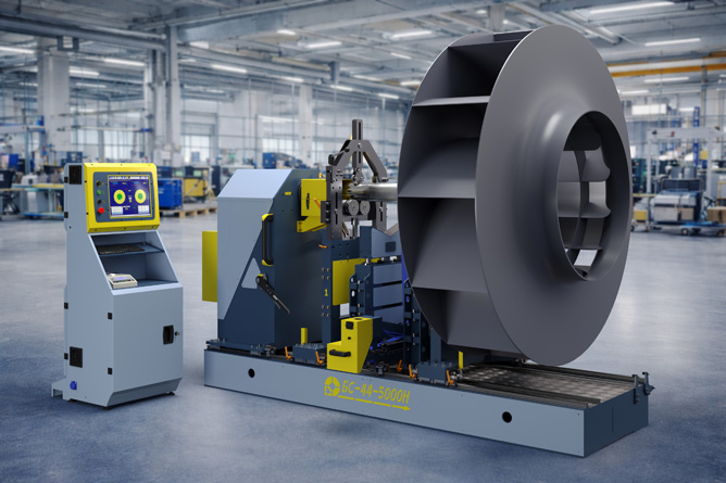 Balanssermasin ventilaatoritele BS-44-5000H Balanssermasin ventilaatoritele BS-44-5000H